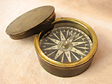 19th century explorers pocket compass by Spencer Browning & Co c1850